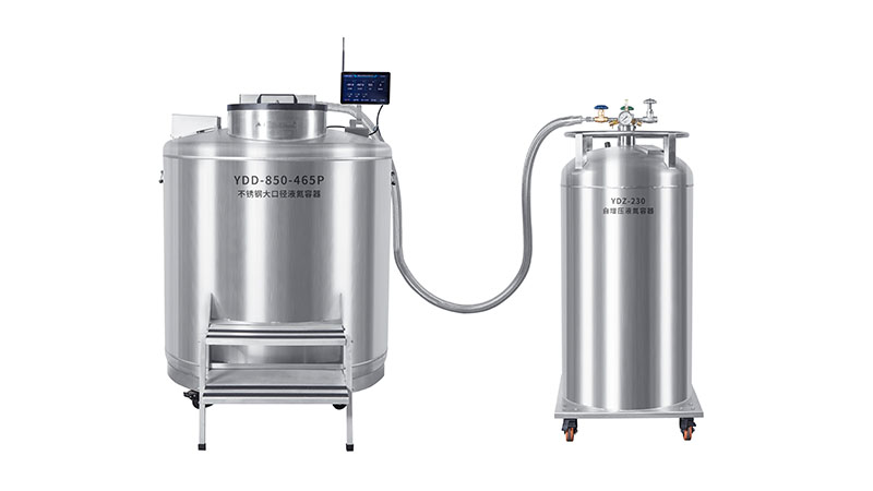 230 Liter Self-Pressurized Liquid Nitrogen Container YDZ Series